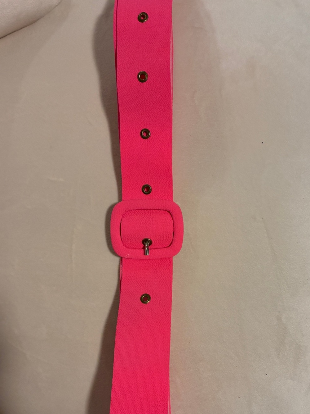 Hot Pink Buckle Belt